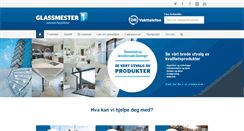 Desktop Screenshot of glassmester1.no